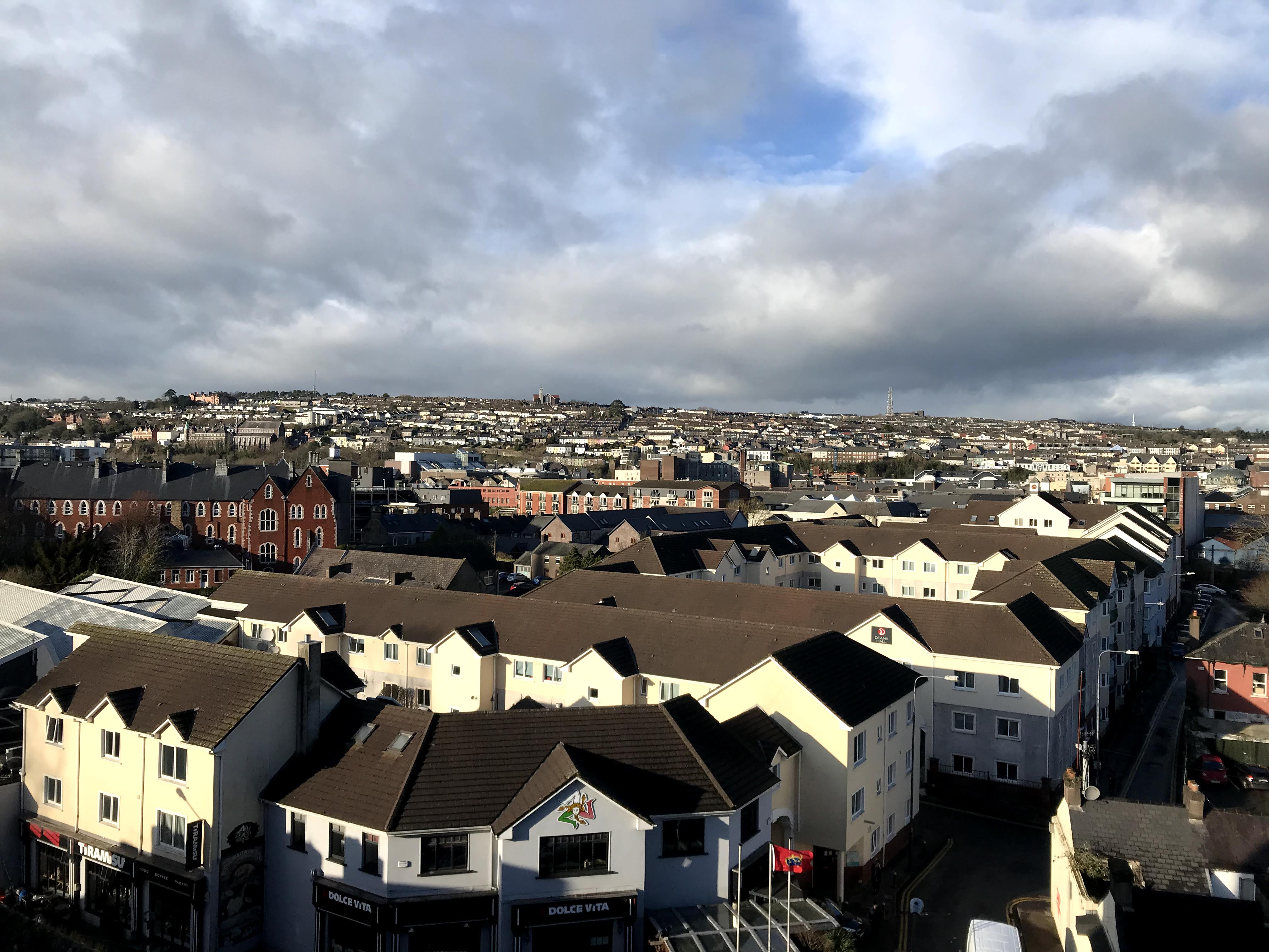 Cork City with DeansHall in the foreground Cork City - DeansHall in the foreground
